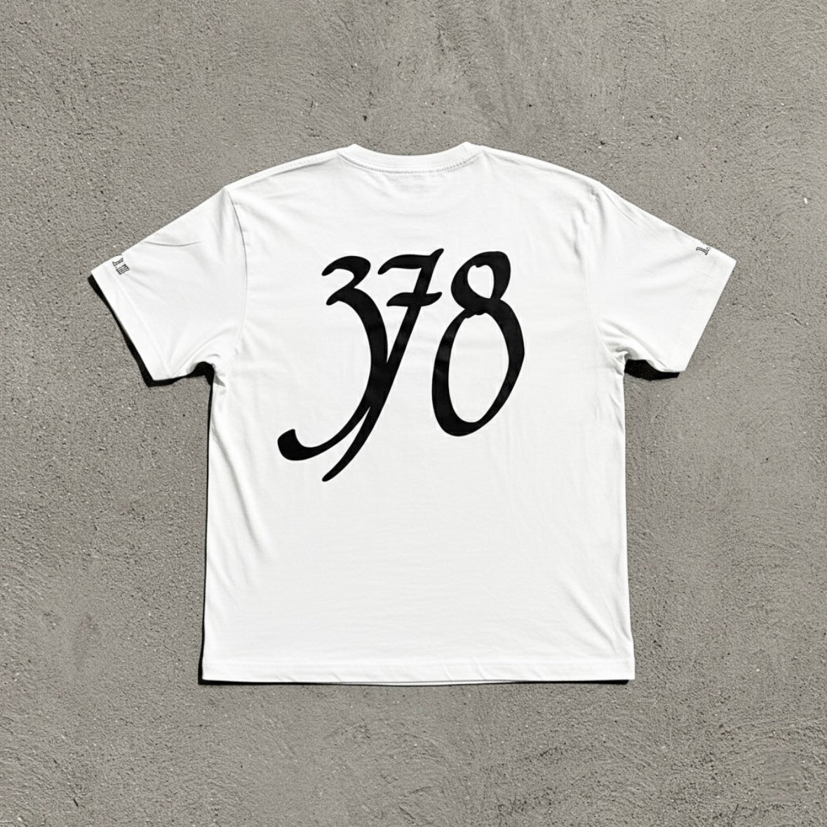 "378" WHITE T-SHIRT (Limited Edition)