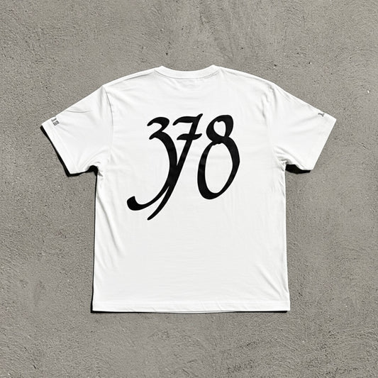 "378" WHITE T-SHIRT (Limited Edition)