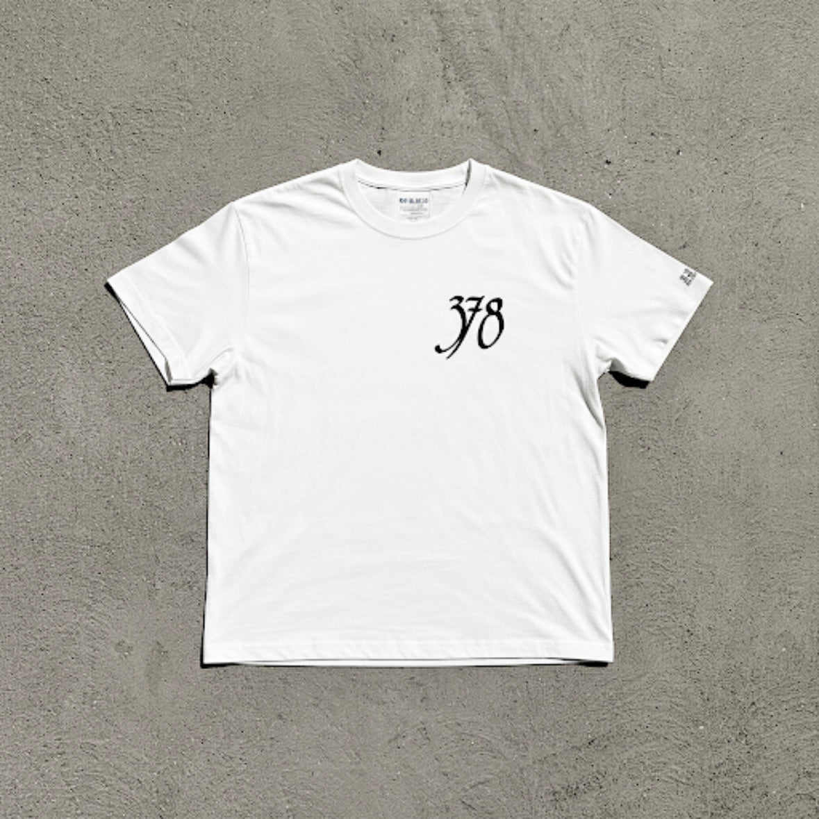 "378" WHITE T-SHIRT (Limited Edition)